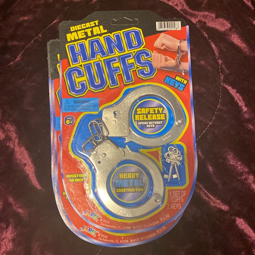 JARU diecast hand cuffs